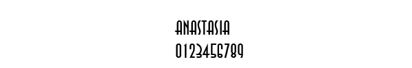 Fuente Anastasia.ttf