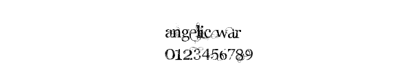 Fuente Angelic War.ttf