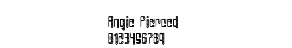 Fuente Angie Pierced.ttf