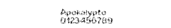 Fuente Apokalypto.ttf