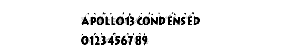 Fuente Apollo13Condensed.ttf