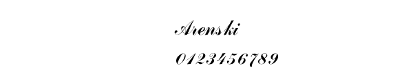 Fuente Arenski.ttf