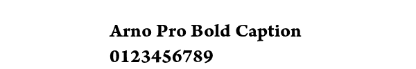 Fuente Arno Pro Bold Caption.ttf