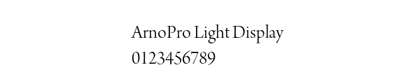Fuente ArnoPro Light Display.ttf