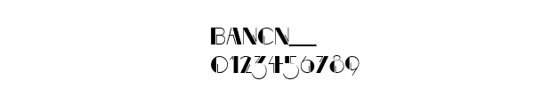 Fuente BANCN___.TTF