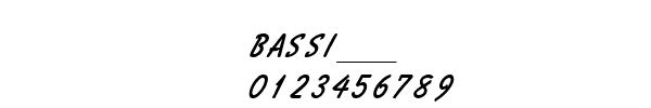 Fuente BASSI___.TTF