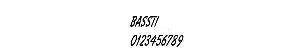 Fuente BASSTI__.TTF