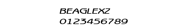 Fuente BEAGLEXZ.TTF