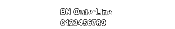 Fuente BN OuterLine.ttf