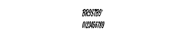 Fuente BRISTBI_.TTF