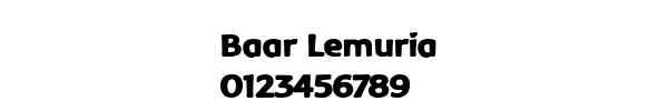 Fuente Baar Lemuria.ttf
