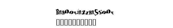 Fuente BabOonjaZzbaSsoOn.ttf