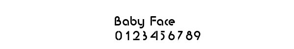Fuente Baby Face.ttf
