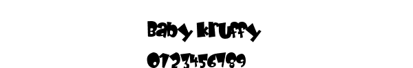 Fuente Baby Kruffy.ttf