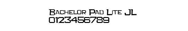 Fuente Bachelor Pad Lite JL.TTF