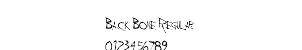 Fuente Back Bone Regular.ttf