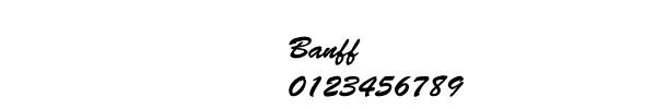 Fuente Banff.ttf