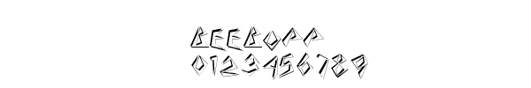 Fuente BeeBopp.ttf