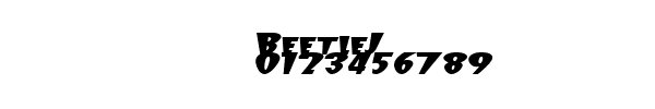 Fuente BeetleJ.ttf