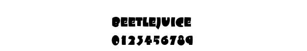Fuente Beetlejuice.ttf