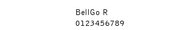 Fuente BellGo R.ttf