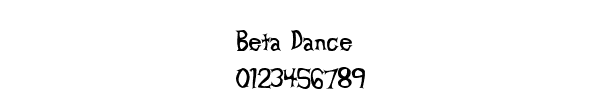 Fuente Beta Dance.ttf