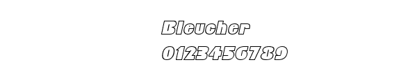 Fuente Bleucher.ttf