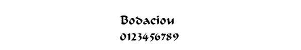 Fuente Bodaciou.ttf