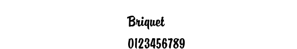 Fuente Briquet.ttf