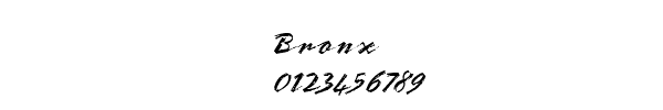 Fuente Bronx.ttf