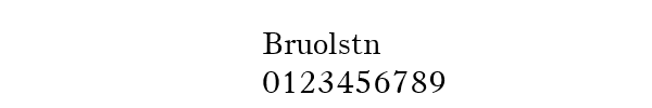 Fuente Bruolstn.ttf