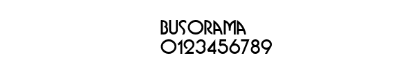 Fuente Busorama.ttf
