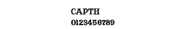 Fuente CAPTH.ttf