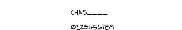 Fuente CHAS____.TTF
