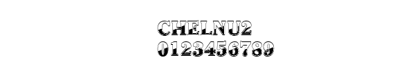 Fuente CHELNU2.TTF