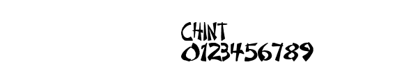 Fuente CHINT.TTF