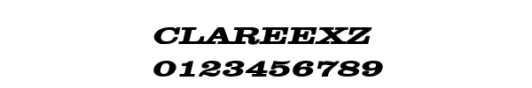 Fuente CLAREEXZ.TTF
