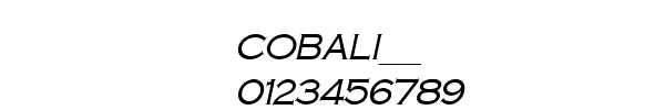 Fuente COBALI__.TTF