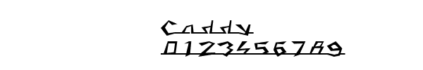 Fuente Caddy.TTF