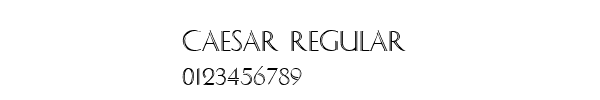 Fuente Caesar Regular.ttf