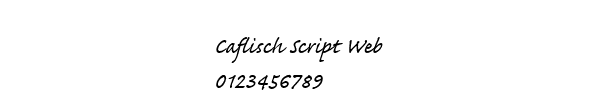 Fuente Caflisch Script Web.ttf