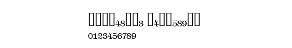 Fuente Cambridge Fractions.ttf