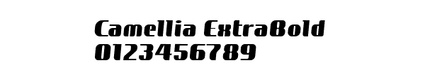 Fuente Camellia ExtraBold.TTF
