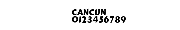 Fuente Cancun.ttf
