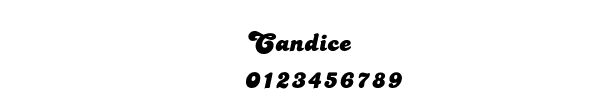 Fuente Candice.ttf