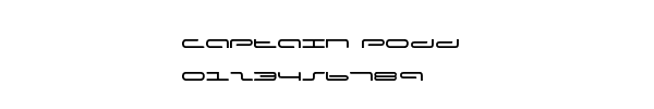 Fuente Captain podd.ttf