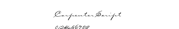 Fuente Carpenter Script.ttf