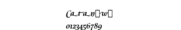 Fuente Catanswb.ttf