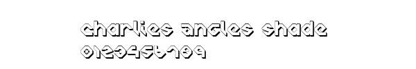 Fuente Charlies Angles Shade.ttf