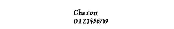Fuente Charon.ttf